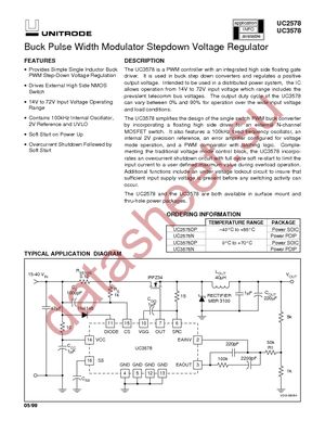 UC2578NG4 datasheet  